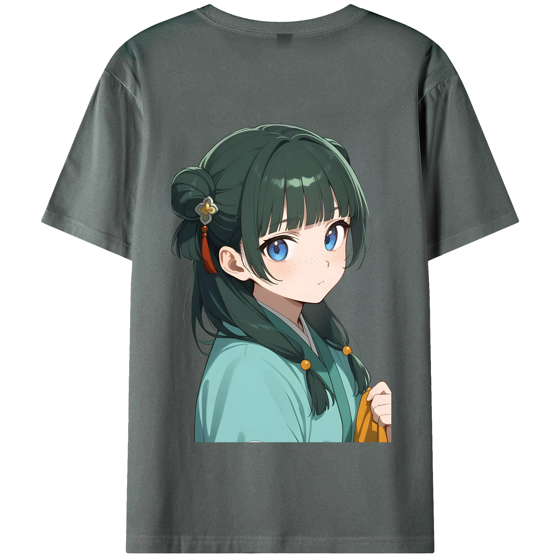 （画像用） 薬屋のひとりごと The Apothecary Diaries 綿100％半袖Tシャツ（背面プリント）
